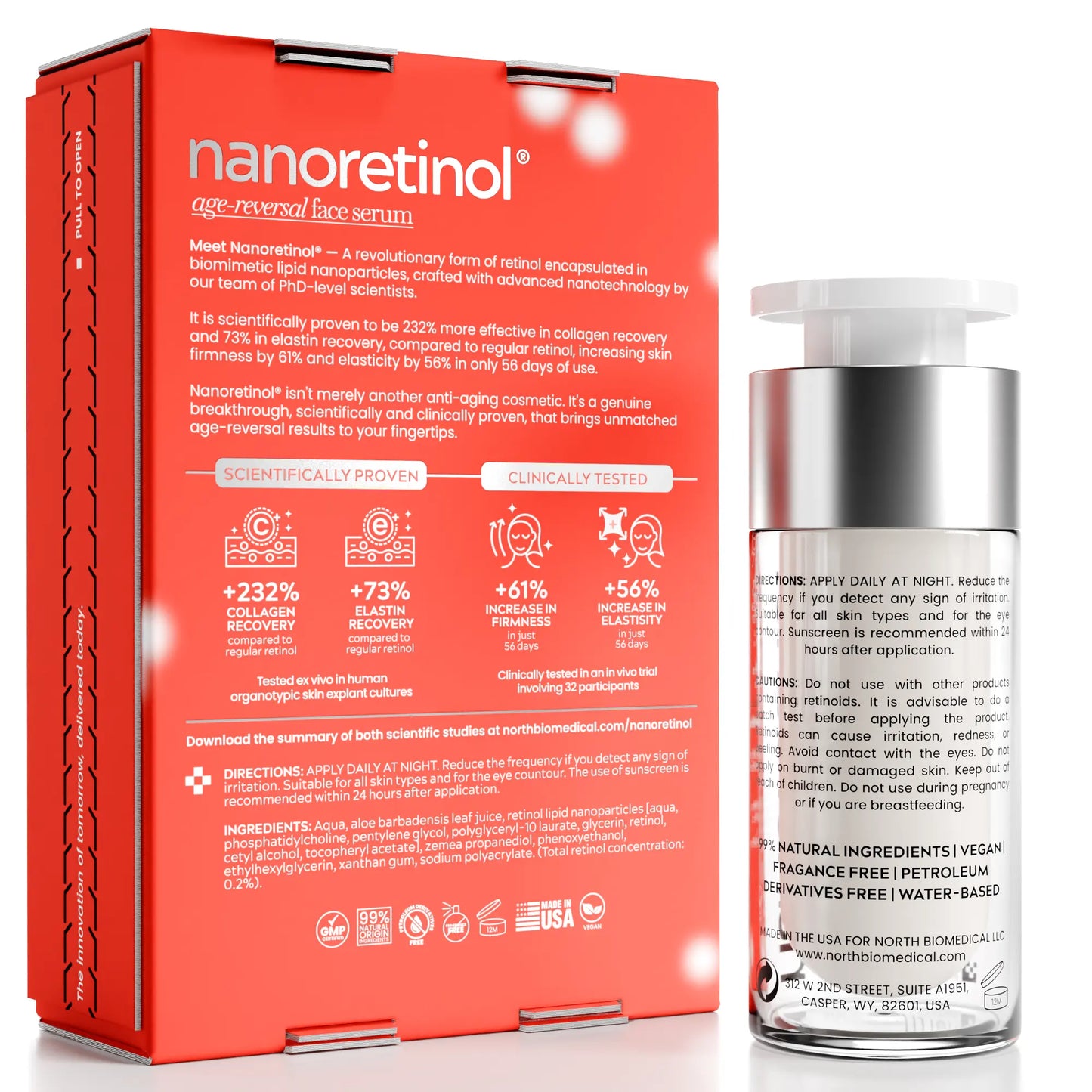 NANORETINOL®, the Retinol Serum 232% more Effective than Ordinary Retinol